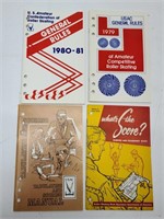 Vintage Scoring and Skating Rules Books