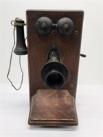 Cracraft Leich Electric Hand Crank Wall Phone