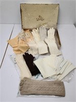 Vintage Box of Bowmans Nylon Gloves