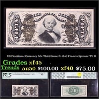 PCGS US Fractional Currency 50c Third Issue fr-134