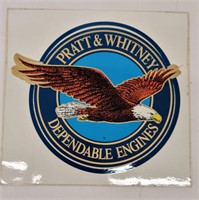 Vintage Pratt & Whitney Engines Sticker