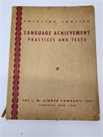 1951 "Language Achievement 9" Practices & Tests