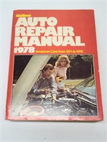 Auto Repair Manual for American Cars 1971-1978