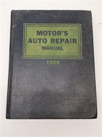 Motor's Auto Repair Manual 1958