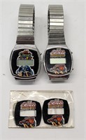 Chevy & Ford Stainless Steel Collectors Watches