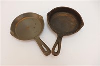 Pair of Small Iron Pans