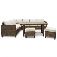 BETTER HOMES & GARDENS 5 PC SECTIONAL DINING SET