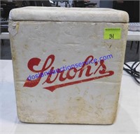 Stroh's Styrofoam Cooler (12 x 11 x 9)