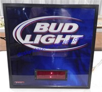 Bud Light Digital Clock (18 x 18)