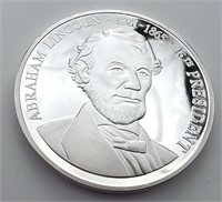 1998 Mint Abraham Lincoln Silver Medal