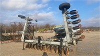 30" Hinker air seeder on 15" spacings