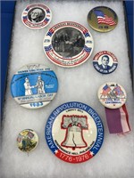 Various Buttons Centennial , Bicentennial