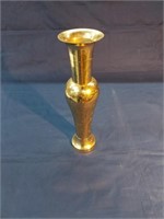 Brass Engraved Vase 15.5" x 4.25"