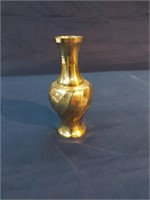 7" Tall Brass Bud Vase
