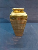 10.5"x5" Brass Square Vase