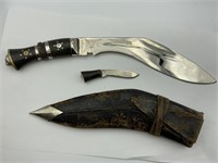LRG & Small Ghurka Knives w/ Sheath
