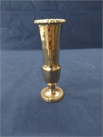 Brass 6" Tall Bud Vase