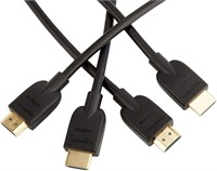Amazon Basics High-Speed HDMI Cable 2pk
