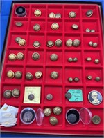 Various GAR and Civil War Veterans Buttons