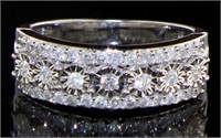 10kt Gold Brilliant 1/2 ct Diamond Designer Ring
