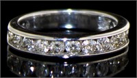 14kt Gold 1.00 ct Channel Set Diamond Ring