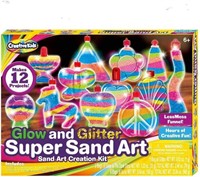 Creative Kids GlownDark Super Glitter Sand Art Kit