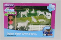 Breyer Stablemates Paint Your Own Farm Craft Set