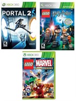 3 New Sealed Xbox 360 Games