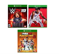 3 New Sealed Xbox One Games