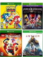 4 New Sealed Xbox One Games