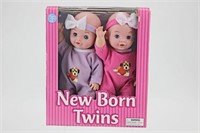 New Born Twins 2 Doll Set