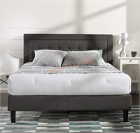 Zinus Queen Size Upholstered Platform Bed