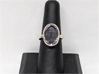 Citrine Gemstone ring in sterling silver
