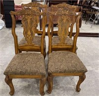 Four Antique Reproduction Dining Chairs