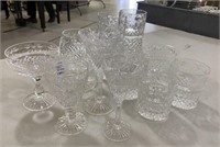 Eleven Stuart "BeaconsField" Crystal Glassware