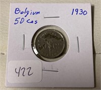 1930 Belgium 50 Ces