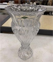 Large Goldfinger Crystal Tall Vase