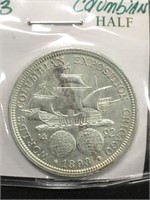 1893 Colombian Expo Half Dollar