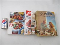 5 livres de recettes, très grand format dont 2