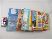 7 livres d'enfants grands formats, en français,