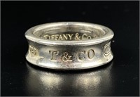Tiffany & Co 1837 Sterling Silver Ring