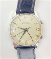 Vintage Bulova Wrist Alarm Watch 33.5mm