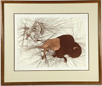 Guillaume Azoulay Signed Lithograph #292/300