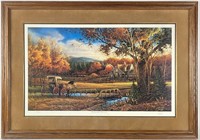 Terry Redlin Signed Print "Wednesday Afternoon"