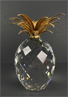 Large Swarovski Crystal Pineapple 9" Tall