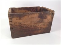 VTG Wooden Winchester Ammunition Crate