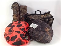 Hunting Heat-A-Seats & Fieldline Camo Bag +