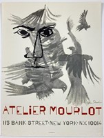 Ben Shahn Atlier Mourlot 1968 Poster
