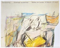 Willem De Kooning "Woman" Walker Art Center Poster