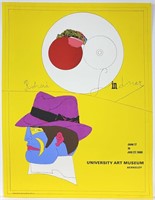 Richard Lindner University of Berkley Poster 1969